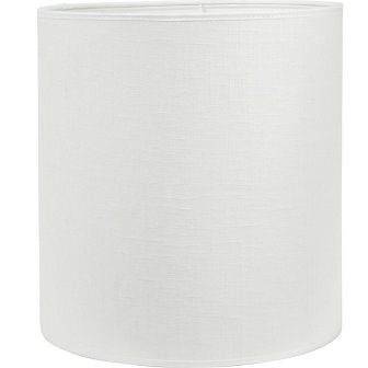 Cylindryczny abażur Celine złamana biel 40cm